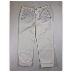 $120 RAG AND BONE WOMEN WHITE PANTS SIZE 26.